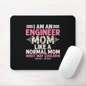 Ingenieur I bin Ingenieur-Mama Mousepad (Mit Mouse)