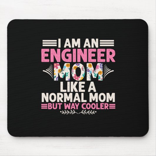Ingenieur I bin Ingenieur-Mama Mousepad (Vorne)