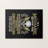 Ingenieur I ist Maschinenbauer Puzzle (Horizontal)