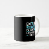 Ingenieur Ich argumentiere nicht, warum ich recht Kaffeetasse (VorderseiteRechts)