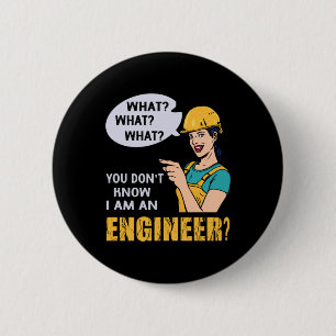 Ingenieur ich bin Ingenieur Button
