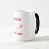 Ingenieur ich bin Ingenieur Verwandlungstasse (VorderseiteRechts)