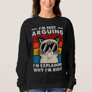 Ingenieur, ich streite nicht über das komische Ing Sweatshirt