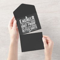 Ingenieur Ich versuche, Dinge idiot-proof zu mache