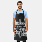 Ingenieur Ich versuche, Dinge idiot-proof zu mache Schürze (Getragen)