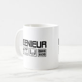ingenieur Ikone Kaffeetasse (Vorderseite Links)