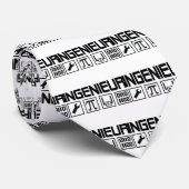 Ingenieur Ikone Krawatte (Gerollt)