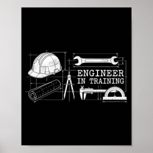 Ingenieur im Praktikum Zukünftiger Ingenieur Ingen Poster