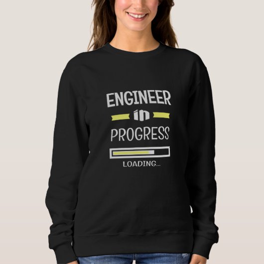 Ingenieur in laufendem Beruf Sweatshirt (Vorderseite)