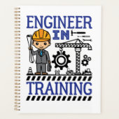 Ingenieur in Training Boys STEM Planer (Vorderseite)