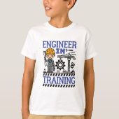 Ingenieur in Training Boys STEM T-Shirt (Vorderseite)