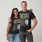 Ingenieur-Ingenieur für Brain Funny Process Engine T-Shirt (Unisex)
