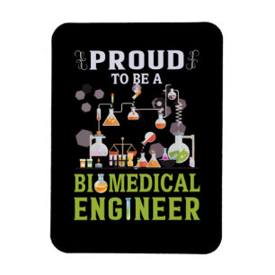 Ingenieur ist stolz, Ingenieur für Biomedizin zu s Magnet