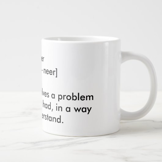 Ingenieur Jumbo-Tasse (Rechts)