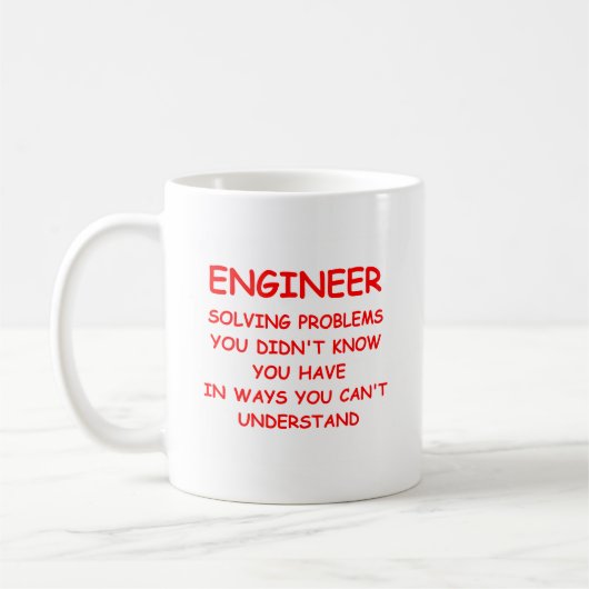 INGENIEUR KAFFEETASSE (Links)
