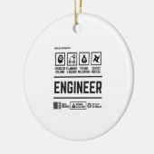 Ingenieur Keramik Ornament (Links)