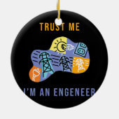 Ingenieur Keramik Ornament (Hinten)