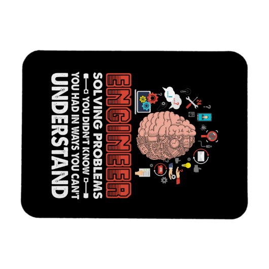 Ingenieur löst Probleme Magnet (Horizontal)