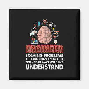 Ingenieur löst Probleme Magnet
