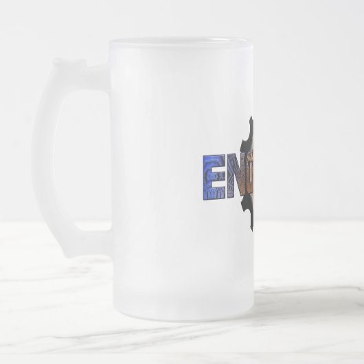 Ingenieur Mattglas Bierglas (Links)