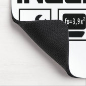 ingenieur mit Werkzeugikone Mousepad (Ecke)