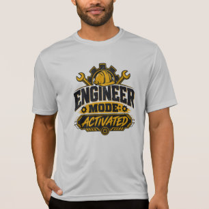 Ingenieur-Modus aktiviert   Ingenieurs-Humor T-Shirt