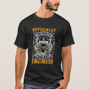 Ingenieur offiziell der Coolste Ingenieur der Welt T-Shirt
