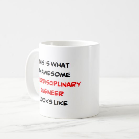 Ingenieur, phantastisch kaffeetasse (Vorderseite Links)