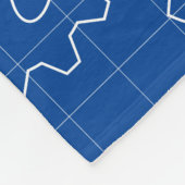 Ingenieur-Plan-Art-kundenspezifischer Fleecedecke (Ecke)