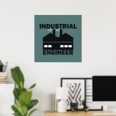 Ingenieur Poster (Heimbüro)