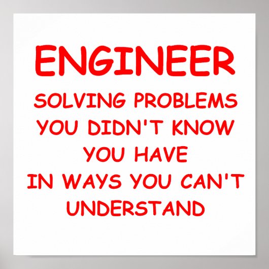 INGENIEUR POSTER (Vorne)