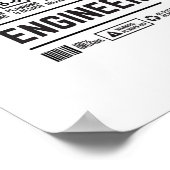 Ingenieur Poster (Ecke)