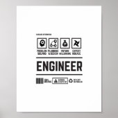 Ingenieur Poster (Vorne)