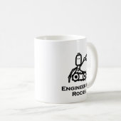 Ingenieur-Robotertechnik Kaffeetasse (VorderseiteRechts)