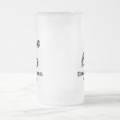 Ingenieur-Robotertechnik Mattglas Bierglas (Mittel)