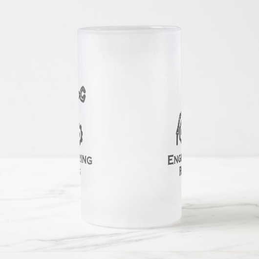 Ingenieur-Robotertechnik Mattglas Bierglas (Mittel)