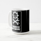 Ingenieur-Software-Tasse Kaffeetasse (Vorderseite Links)