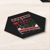 Ingenieur - Ugly Christmas Sweater Untersetzer (angewinkelt)