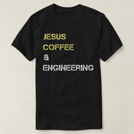 Ingenieur und Ingenieur T-Shirt (Design vorne)