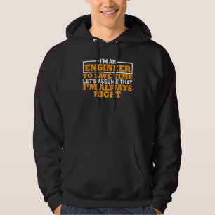 Ingenieur-Väter Ingenieur-Ehemänner Ich bin Ingeni Hoodie
