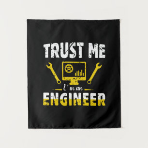 Ingenieur vertraue mir, ich bin Ingenieur Wandteppich
