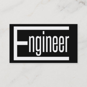 Ingenieur-Word-Visitenkarte Visitenkarte