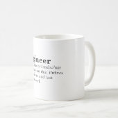 Ingenieur - Wörterbuchdefinition Kaffeetasse (VorderseiteRechts)