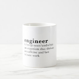 Ingenieur - Wörterbuchdefinition Kaffeetasse