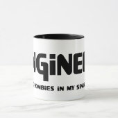 Ingenieur Zombie Fighter Tasse (Zentrum)