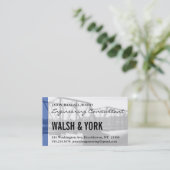 Ingenieurberater Visitenkarte (Stehend Vorderseite)