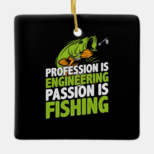 Ingenieurberuf ist Ingenieur Keramikornament (Vorderseite)