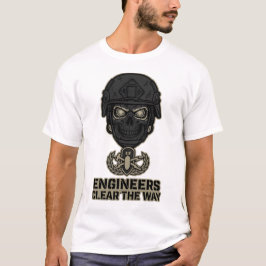 Ingenieure bahnen den Weg Skull Helmet Tee