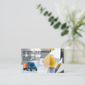 Ingenieure | Blueprints | Konstruktion Visitenkarte (Stehend Vorderseite)