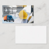 Ingenieure | Blueprints | Konstruktion Visitenkarte (Vorne/Hinten)